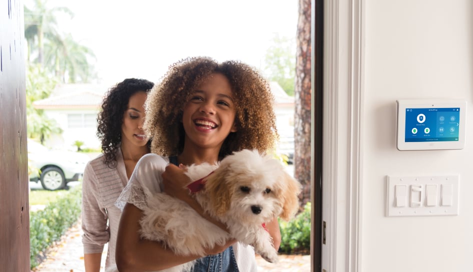 ADT Security System in a Montgomery home